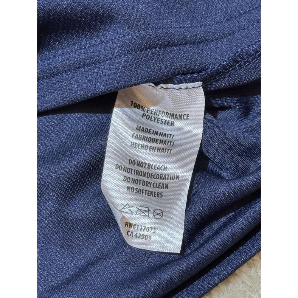 Vapor Apparel Men's XL "Here Comes Santa Jaws" UPF50+ Sun Shark Active Shirt - Picture 4 of 4